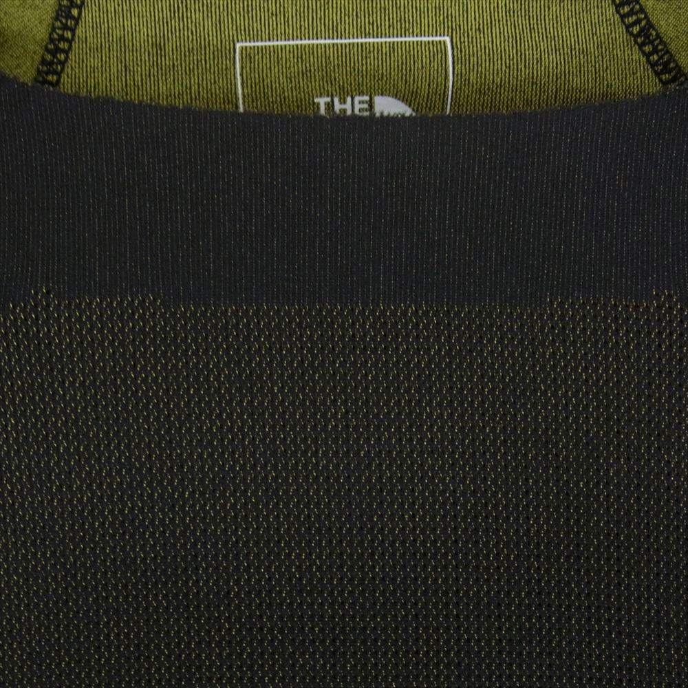 THE NORTH FACE ノースフェイス NT12274 AD L/S Flight Engineered Crew ロングスリーブ フライト エンジニアード クルーネック 長袖 Tシャツ イエロー系 L【新古品】【未使用】【中古】