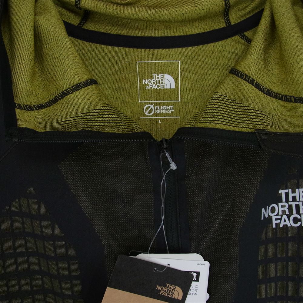 THE NORTH FACE ノースフェイス NT12275 AD Flight Engineered Hoodie フライト エンジニアード フーディ パーカー イエロー系 L【新古品】【未使用】【中古】