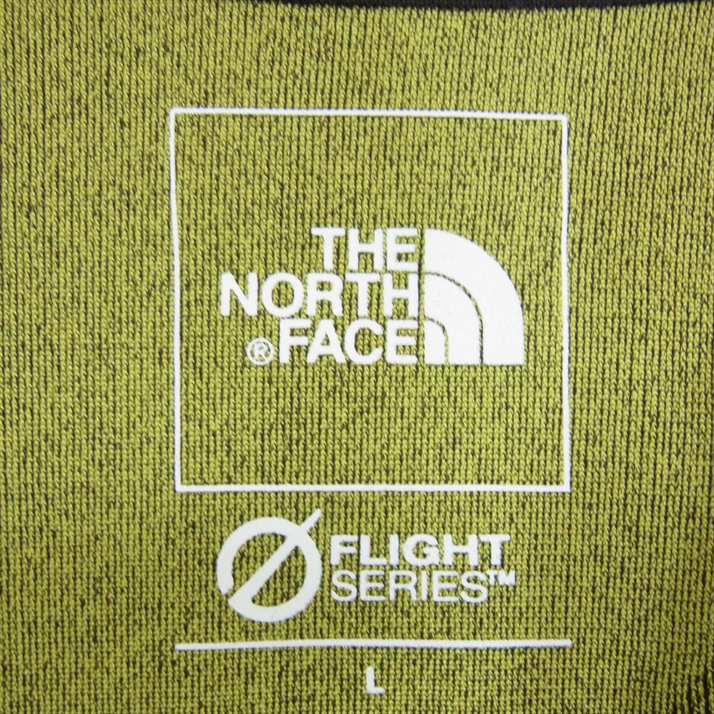 THE NORTH FACE ノースフェイス NT12275 AD Flight Engineered Hoodie フライト エンジニアード フーディ パーカー イエロー系 L【新古品】【未使用】【中古】
