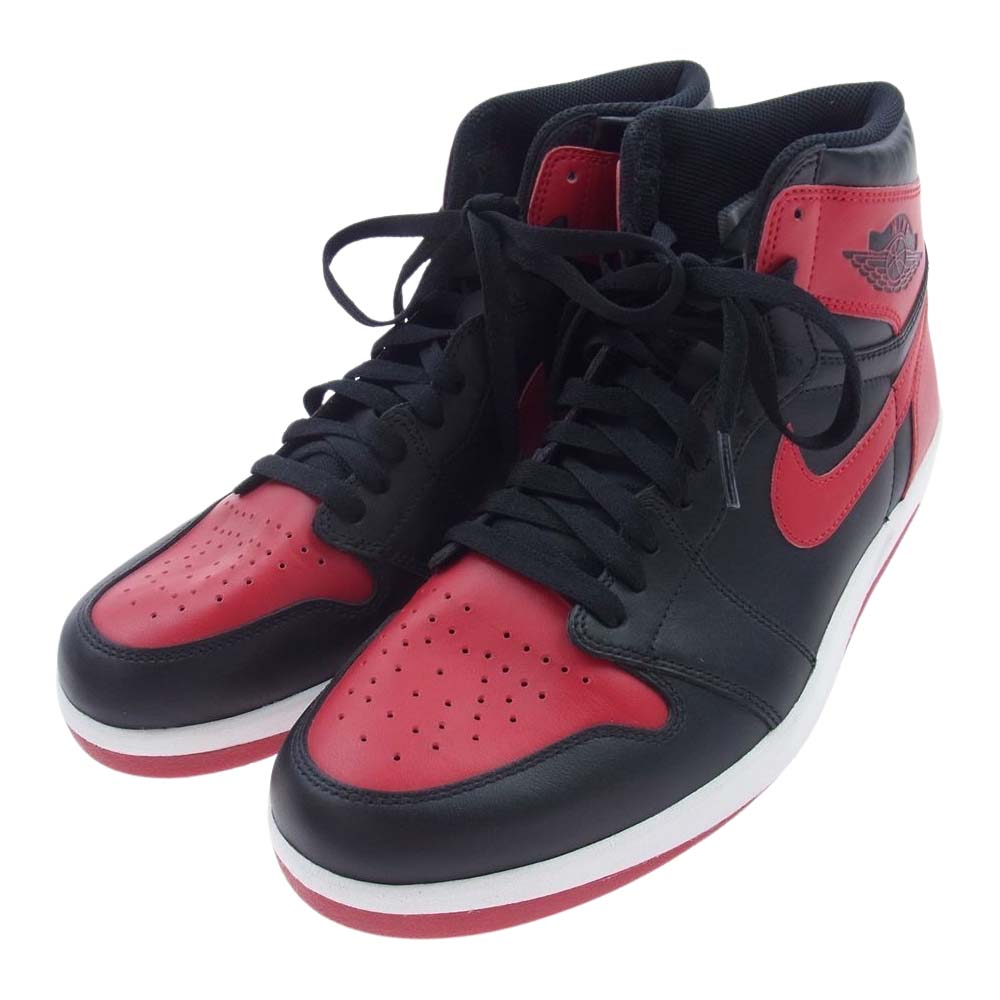 NIKE AIR JORDAN ナイキ ジョーダン 768861-001 Air Jordan 1.5 AJ1.5 High The Return Gym Red White エアジョーダン スニーカー ブラック系 27cm【中古】