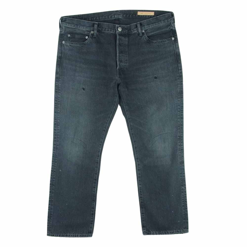 Ron Herman ロンハーマン 3220600291 RHC ARNOLD DENIM PANTS USED ダメージ加工 アーノルド デニム パンツ ジーンズ グレー系 34【中古】