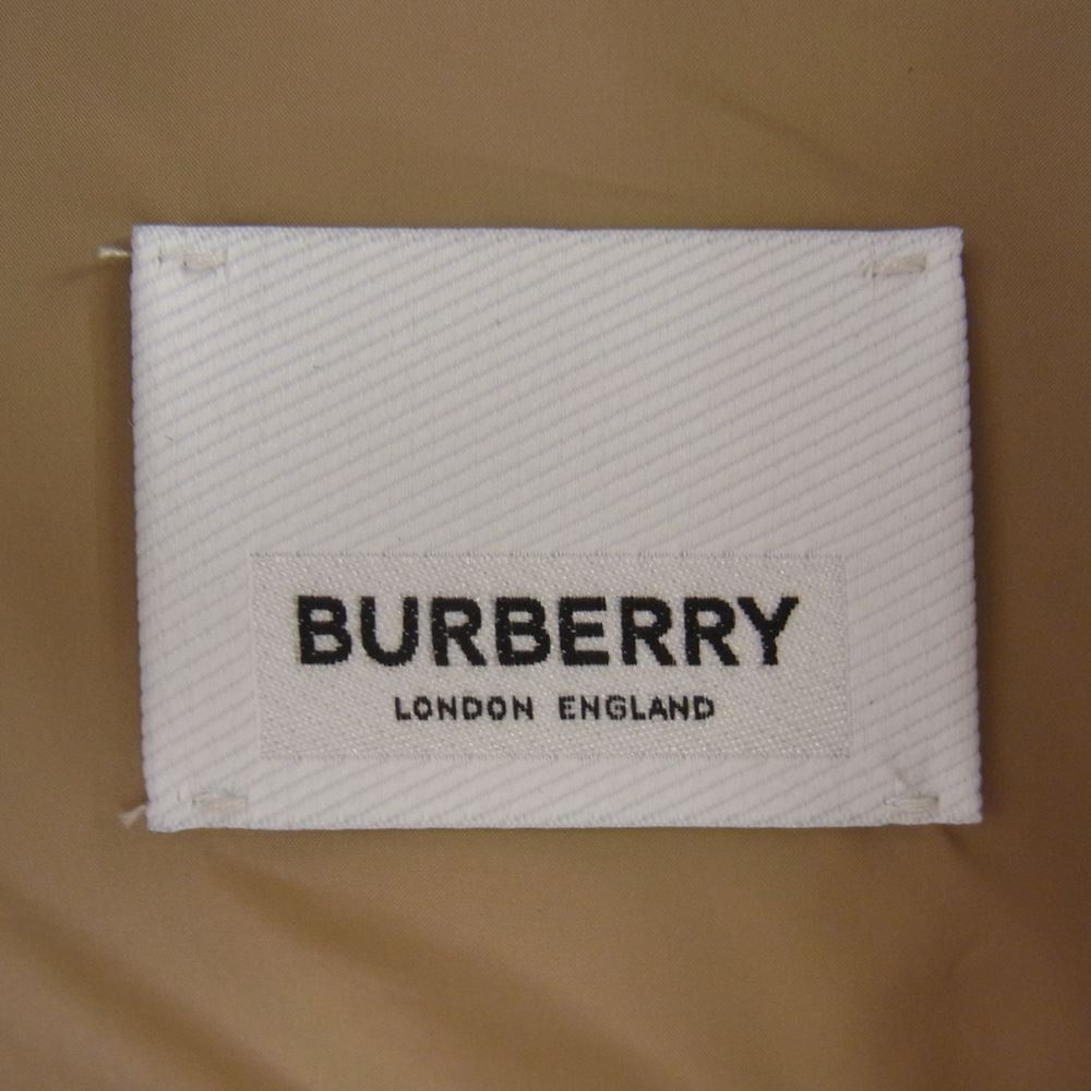 BURBERRY バーバリー 8045182 デタッチャブルスリーブ 4way フーデッド パファージャケット ダウンジャケット ライトブラウン系 M【中古】