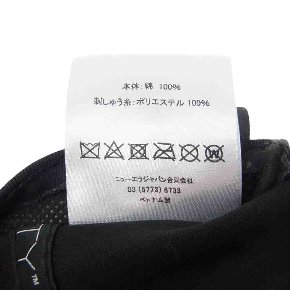 GOD SELECTION XXX ゴッドセレクション NEW ERA ニューエラ 9TWENTY X ロゴ刺繍 ベースボール キャップ 帽子 ブラック系【中古】