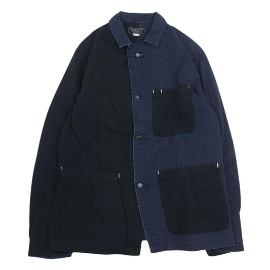 JOURNAL STANDARD ジャーナルスタンダード 14-011-470-3020 JS Homestead ホームステッド HBT カバーオール ネイビー系 M【中古】