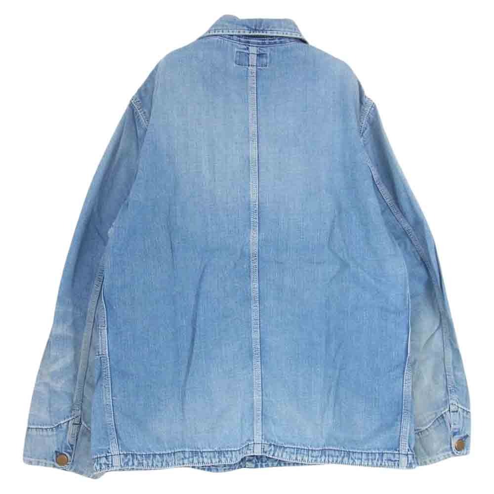 BLUE BLUE ブルーブルー デニム カバーオール ジャケット インディゴブルー系 2【中古】