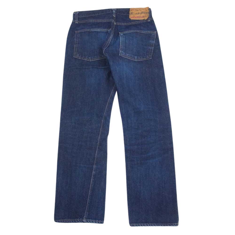 リゾルト 710 ボタンフライ 5ポケット デニムパンツ ジーンズ インディゴブルー系 31【中古】