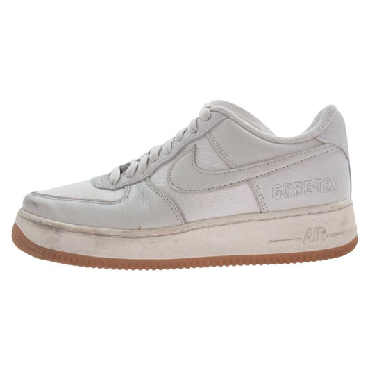 NIKE ナイキ DC9031-001 AIR FORCE 1 LOW GORE-TEX WHITE AF1 エアフォース1 ロー ゴアテックス ホワイト スニーカー ホワイト系 27cm【中古】