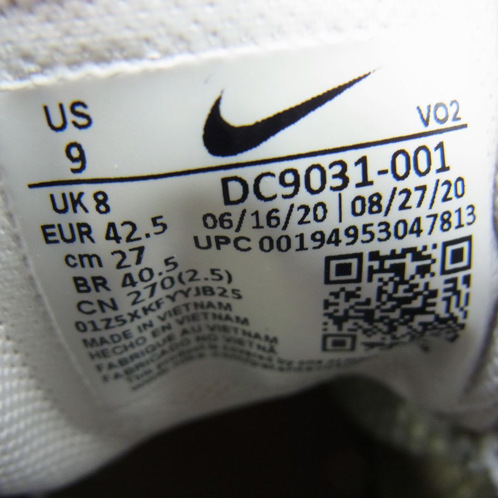 NIKE ナイキ DC9031-001 AIR FORCE 1 LOW GORE-TEX WHITE AF1 エアフォース1 ロー ゴアテックス ホワイト スニーカー ホワイト系 27cm【中古】