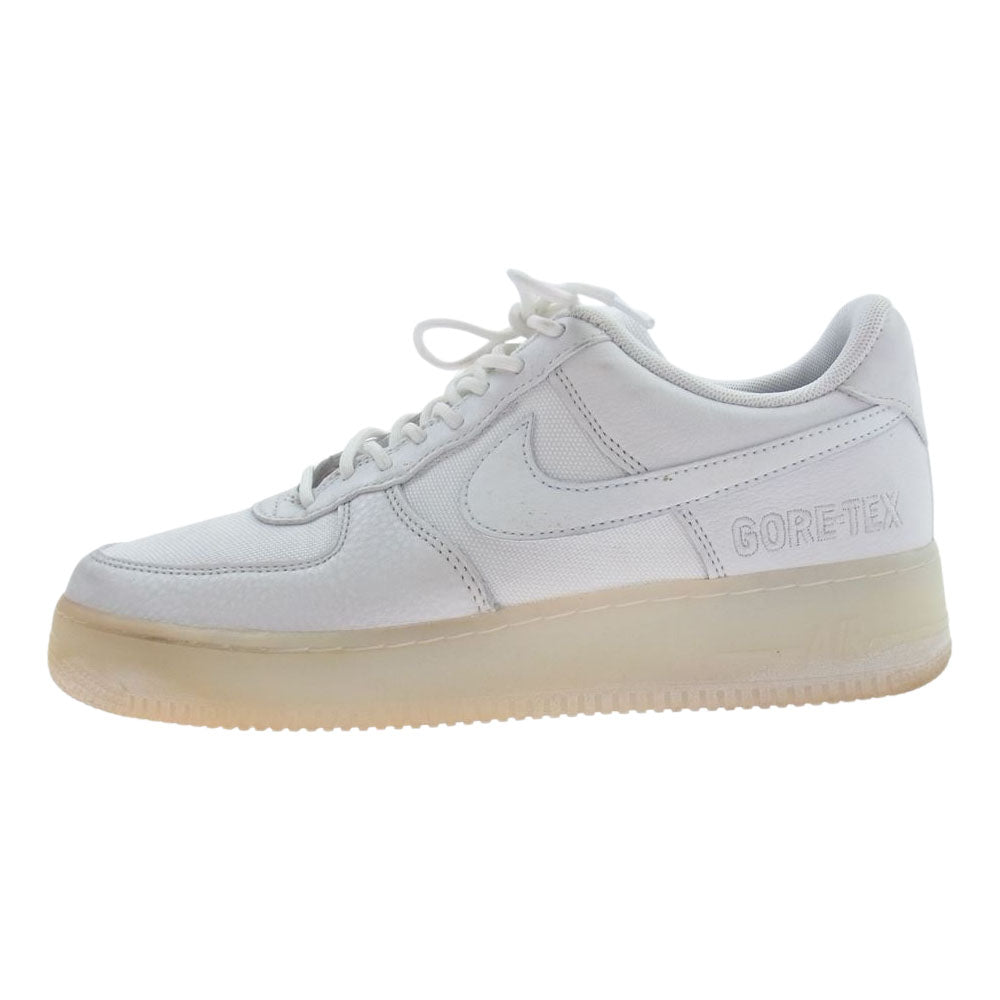 NIKE ナイキ DJ7968-100 Air Force 1 Low GORE-TEX Summer Shower White AF1 エアフォース1 ロー ゴアテックス サマー シャワー ホワイト スニーカー ホワイト系 27cm【中古】