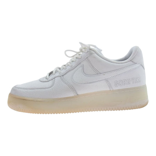 NIKE ナイキ DJ7968-100 Air Force 1 Low GORE-TEX Summer Shower White AF1 エアフォース1 ロー ゴアテックス サマー シャワー ホワイト スニーカー ホワイト系 27cm【中古】