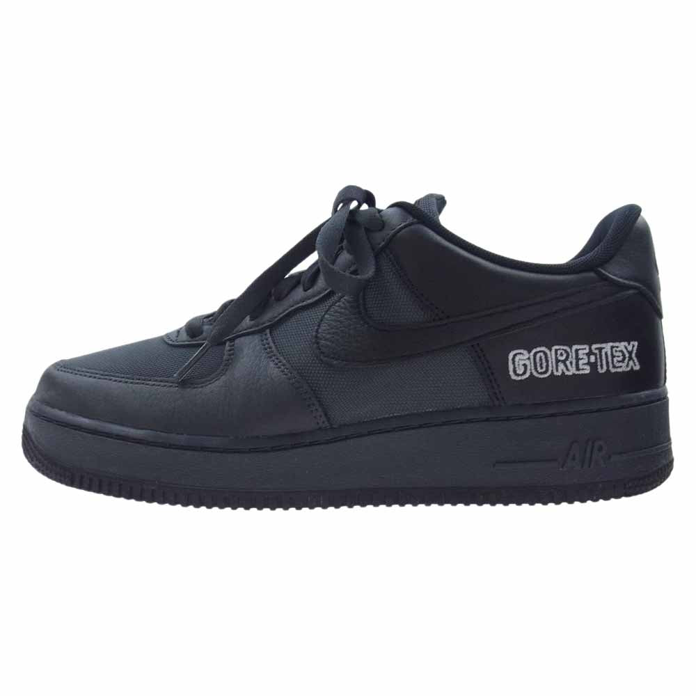 NIKE ナイキ CT2858-001 Air Force 1 Low Gore-Tex Black AF1 エアフォース1 ロー ゴアテックス ブラック スニーカー ブラック系 27cm【中古】