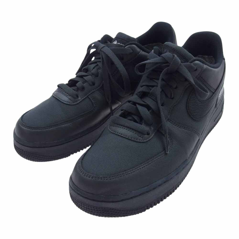 NIKE ナイキ CT2858-001 Air Force 1 Low Gore-Tex Black AF1 エアフォース1 ロー ゴアテックス ブラック スニーカー ブラック系 27cm【中古】