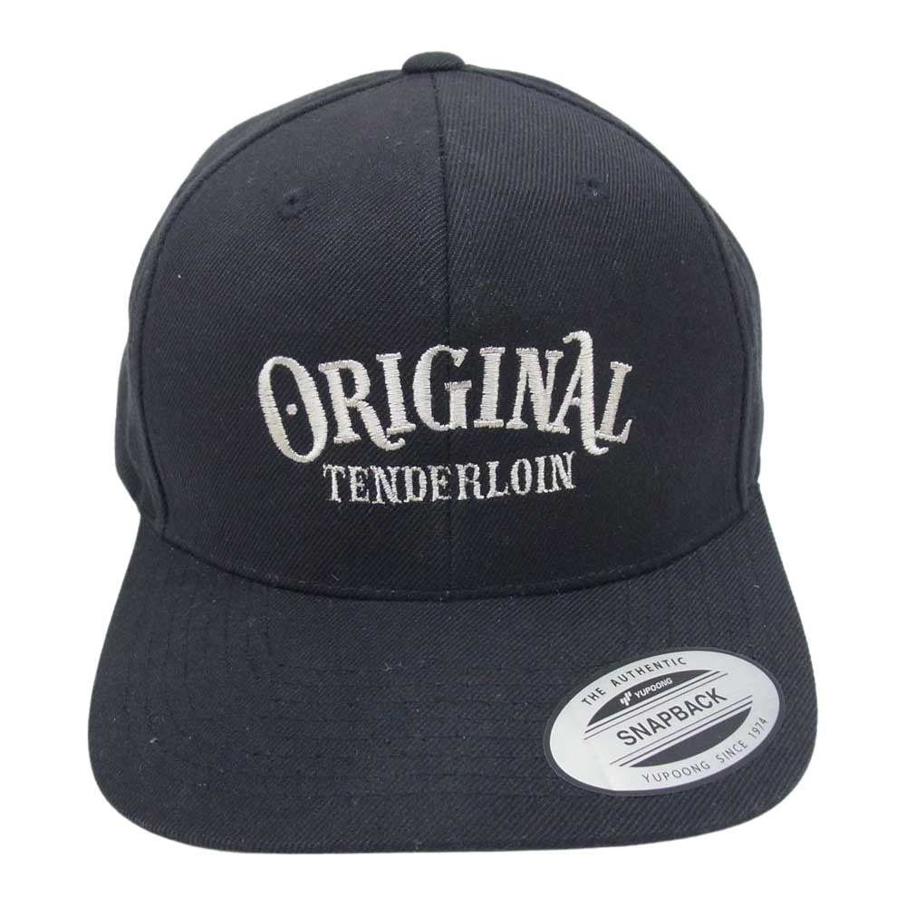 TENDERLOIN テンダーロイン 19AW T-CAP OT キャップ スナップバック 帽子 ブラック系【中古】