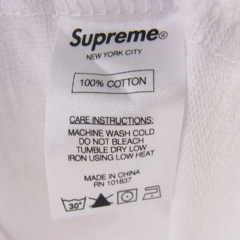 Supreme シュプリーム 16SS S/S Rugby Shirt ラグビーシャツ 半袖 ブラック系 ホワイト系 S【中古】