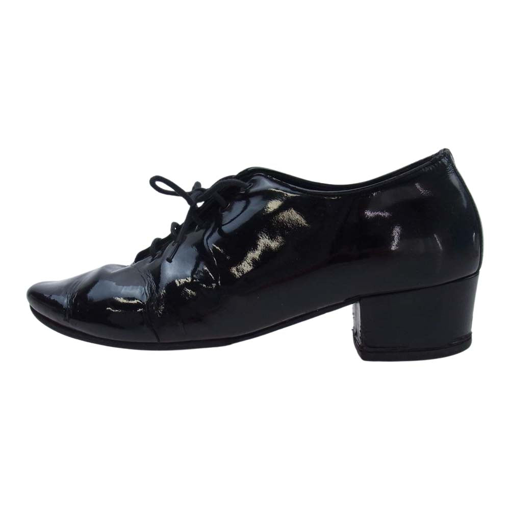 DIOR HOMME ディオールオム エディ期 タンゴヒール シューズ エナメル ブラック系 7E【中古】