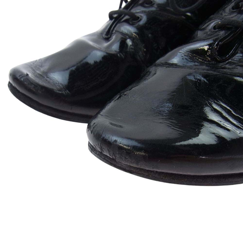 DIOR HOMME ディオールオム エディ期 タンゴヒール シューズ エナメル ブラック系 7E【中古】