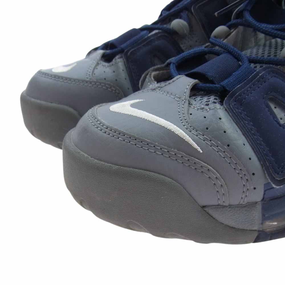NIKE ナイキ 921948-003 Air More Uptempo 96 Cool Grey/White/Midnight Navy エアモアアップテンポ スニーカー  ネイビー系 27.5cm【中古】