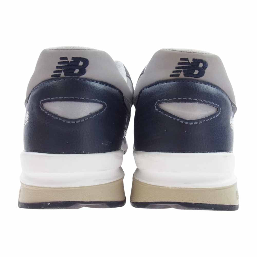 NEW BALANCE ニューバランス CM1600LV CM1600 Navy スニーカー ネイビー系 27.5cm【中古】