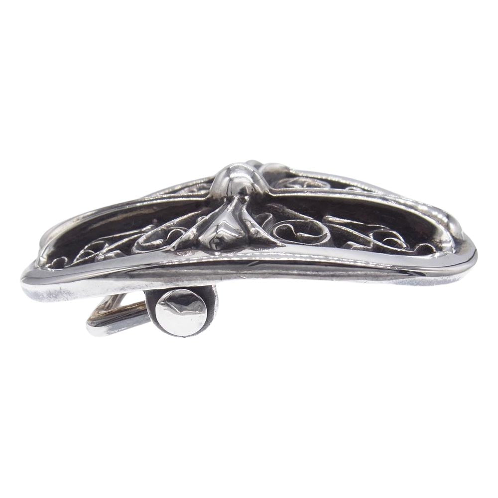 CHROME HEARTS クロムハーツ（原本有） BUCKL OVAL 1.5 クラシックオーバル クロス ベルトバックル シルバー系【中古】