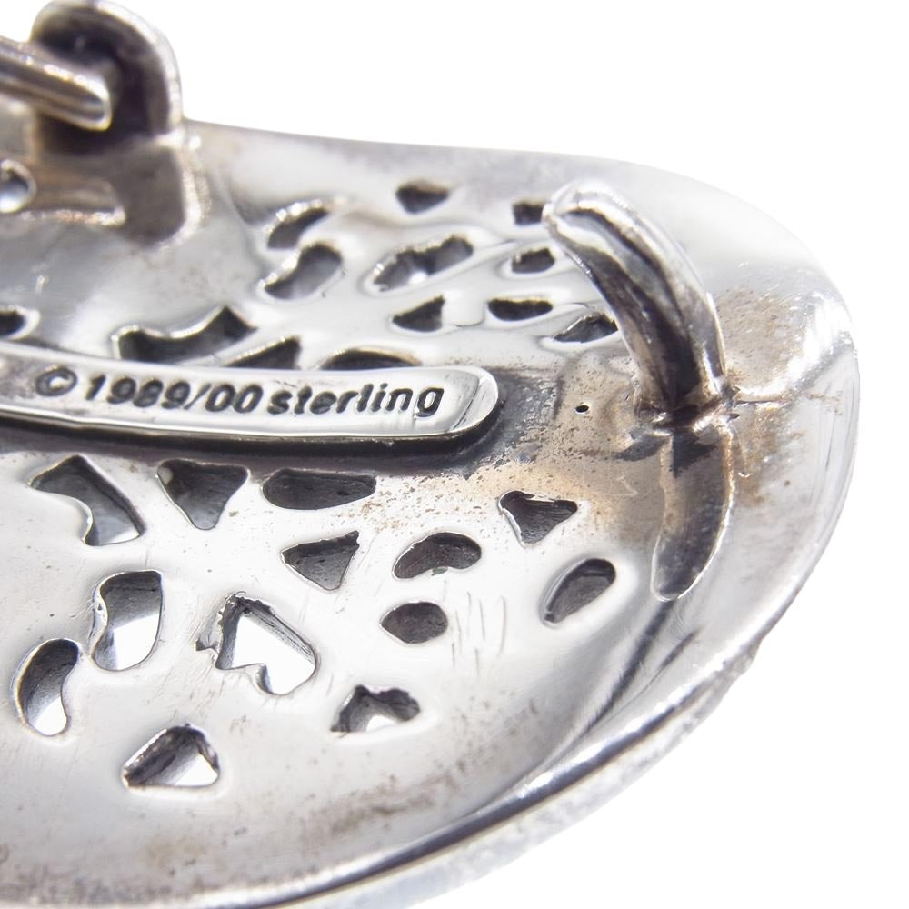 CHROME HEARTS クロムハーツ（原本有） BUCKL OVAL 1.5 クラシックオーバル クロス ベルトバックル シルバー系【中古】