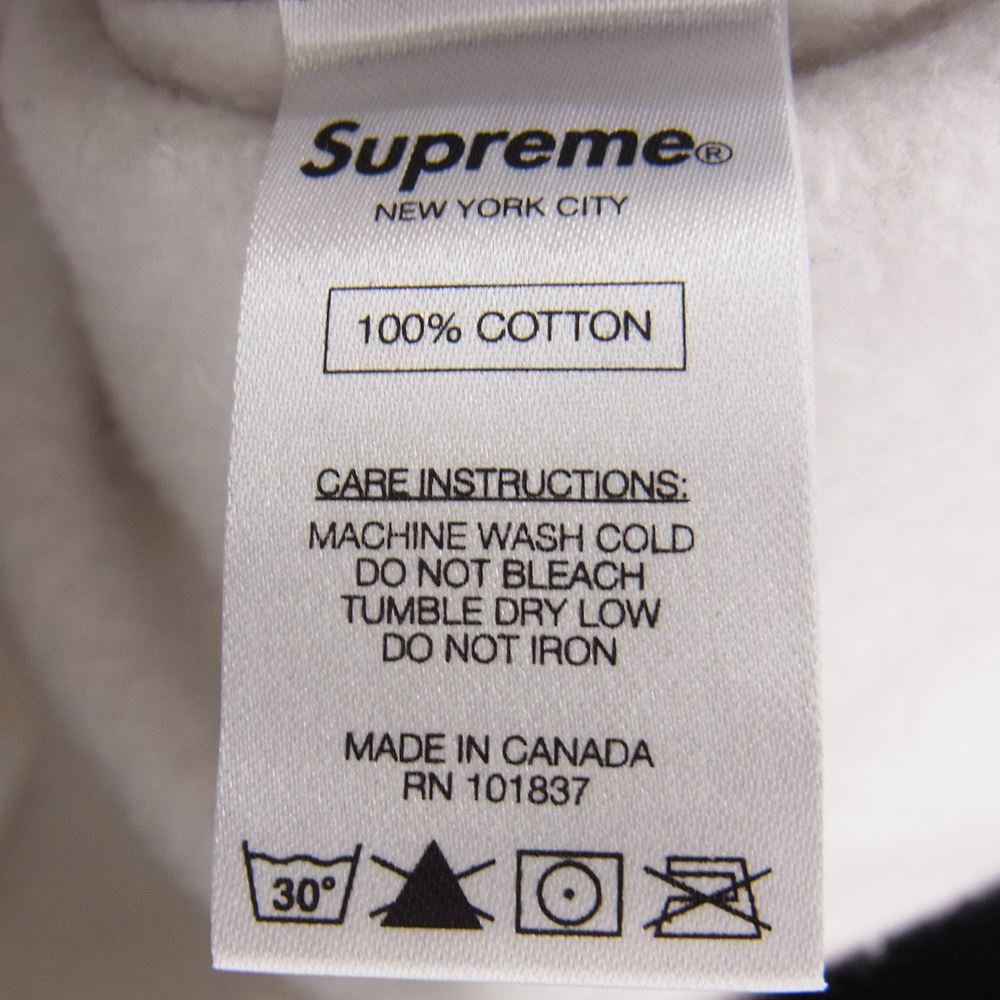 Supreme シュプリーム 13AW SMALL BOX LOGO ZIP スモール ボックスロゴ ジップ パーカー フーディー 迷彩 カモフラ ワインレッド系 ブラック系 M【中古】
