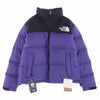 THE NORTH FACE ノースフェイス NDW91952 SHORT NUPTSE JACKET ショート ヌプシ ジャケット ピークパープル ブラック系 パープル系 M【新古品】【未使用】【中古】