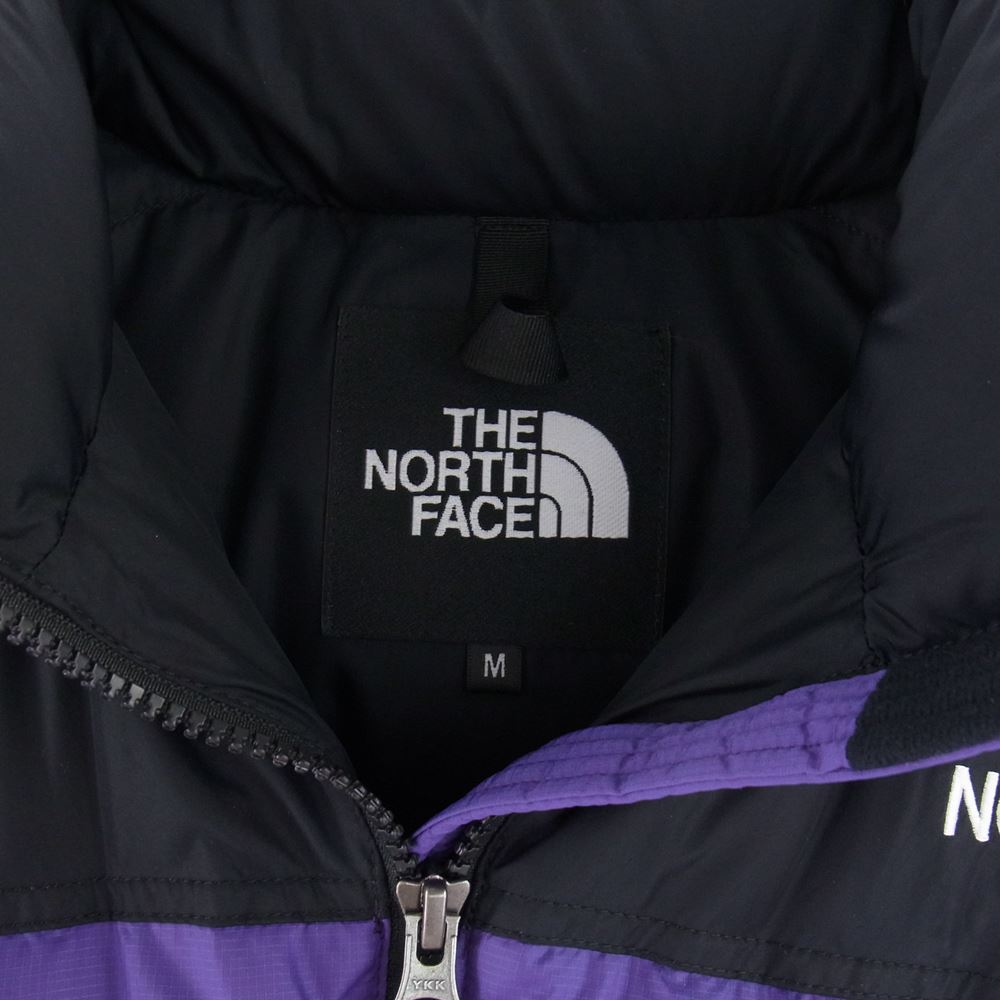 THE NORTH FACE ノースフェイス NDW91952 SHORT NUPTSE JACKET ショート ヌプシ ジャケット ピークパープル ブラック系 パープル系 M【新古品】【未使用】【中古】