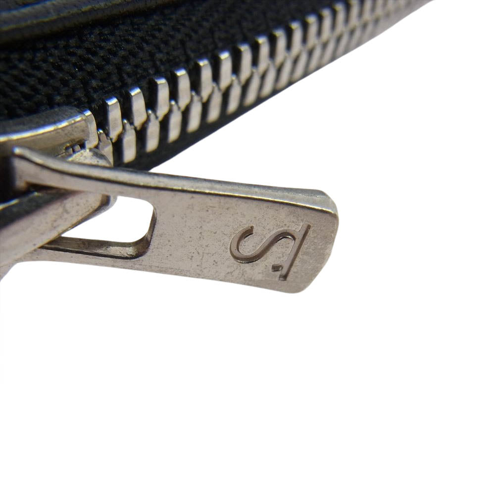 WILDSWANS ワイルドスワンズ MONTPARNASSE MP-FLAT(S) レザー コインケース ブラック系【中古】