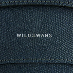 WILDSWANS ワイルドスワンズ PALM パーム レザー 二つ折り 財布 ウォレット ブラック系【中古】