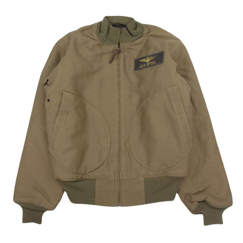 Buzz Rickson's バズリクソンズ M13531 NAVY DEPARTMENT ネイビー デパートメント フライト デッキジャケット カーキ系 36【中古】