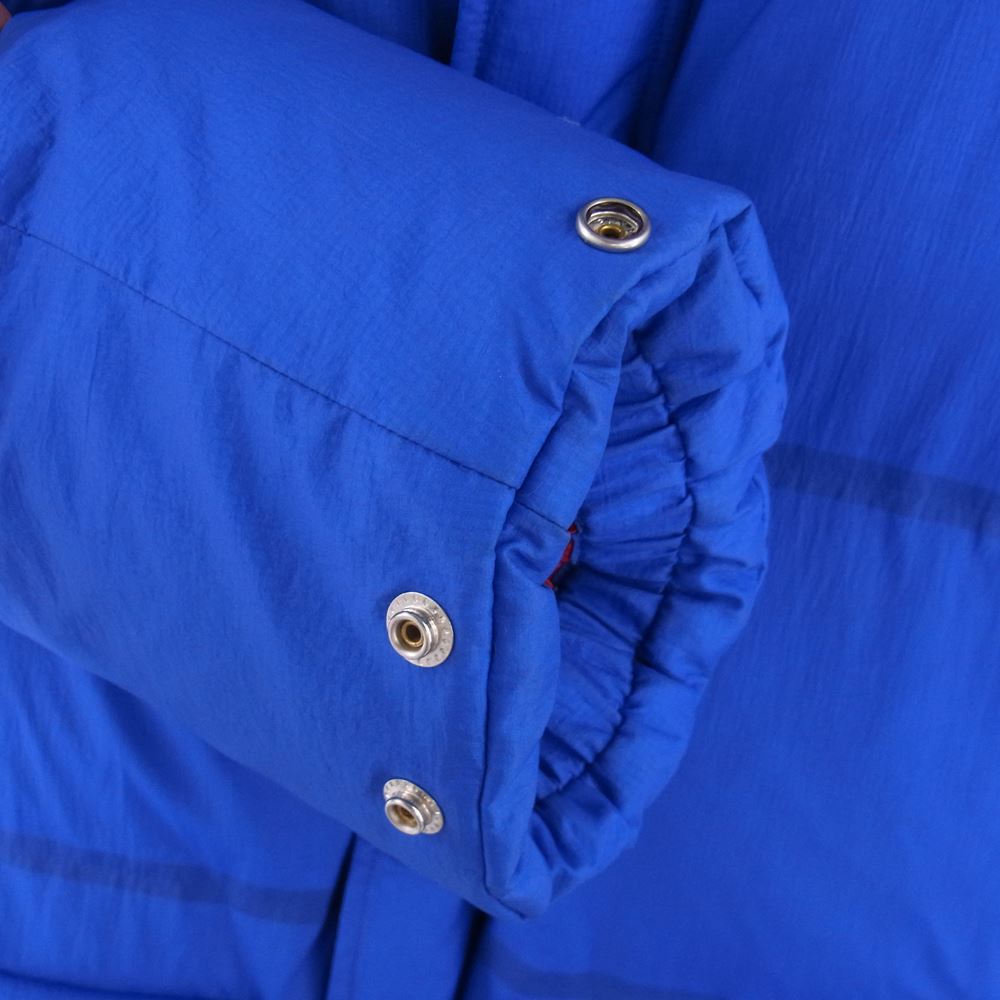 GUCCI グッチ × THE NORTH FACE ノースフェイス 21AW 663753 フーデッド ダウンジャケット ブルー系 レッド系 L【中古】