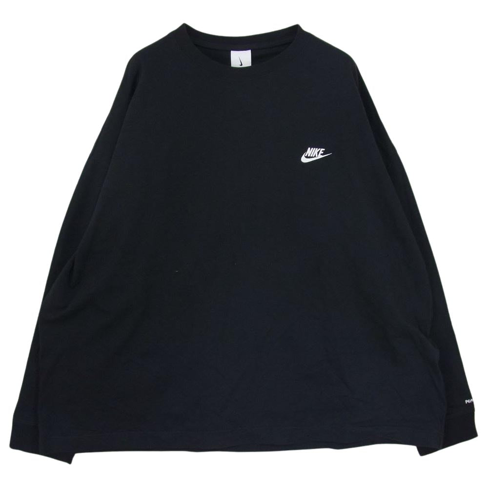 NIKE ナイキ × PEACEMINUSONE PMO ピースマイナスワン ピーエムオー Long Sleeve T-shirt ロングスリーブ Tシャツ フラワー ロンT 長袖 ブラック系 M【中古】