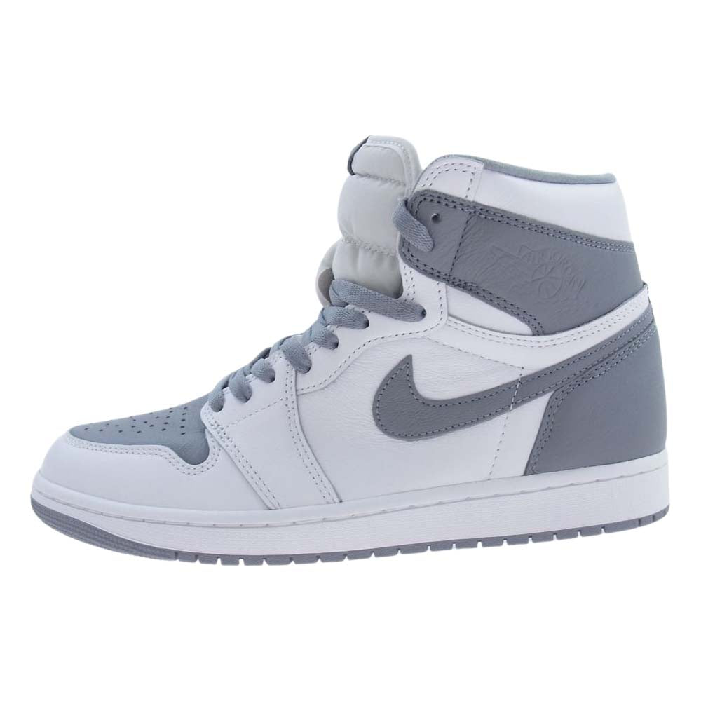 NIKE ナイキ 555088-037 Air Jordan 1 High OG Stealth AJ1エアジョーダン ハイ ステルス スニーカー ホワイト系 グレー系 28cm【新古品】【未使用】【中古】