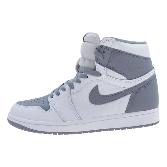 NIKE ナイキ 555088-037 Air Jordan 1 High OG Stealth AJ1エアジョーダン ハイ ステルス スニーカー ホワイト系 グレー系 28cm【新古品】【未使用】【中古】