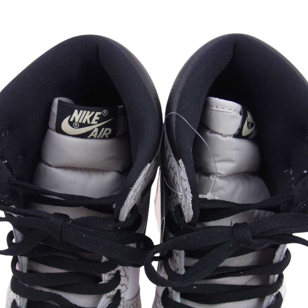NIKE ナイキ DZ5485-052 Air Jordan 1 High OG White Cement AJ1 エアジョーダン ハイ ホワイト セメント スニーカー ホワイト系 グレー系 28cm【新古品】【未使用】【中古】