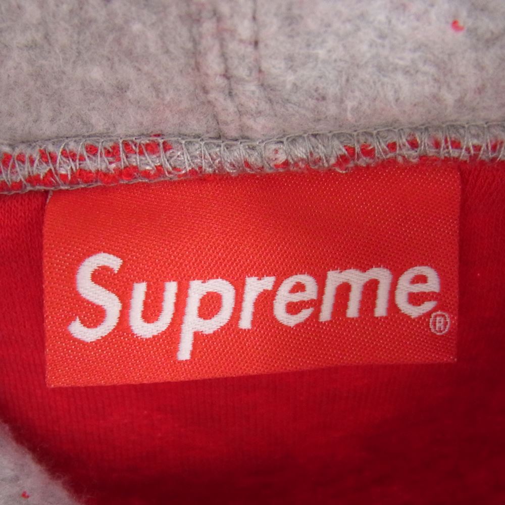 Supreme シュプリーム 23SS Inside Out Box Logo Hooded Sweatshirt インサイドアウト ボックス ロゴ フーデッド スウェットシャツ パーカー グレー系 L【美品】【中古】