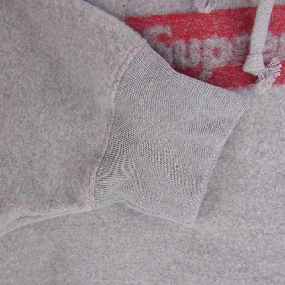 Supreme シュプリーム 23SS Inside Out Box Logo Hooded Sweatshirt インサイドアウト ボックス ロゴ フーデッド スウェットシャツ パーカー グレー系 L【美品】【中古】