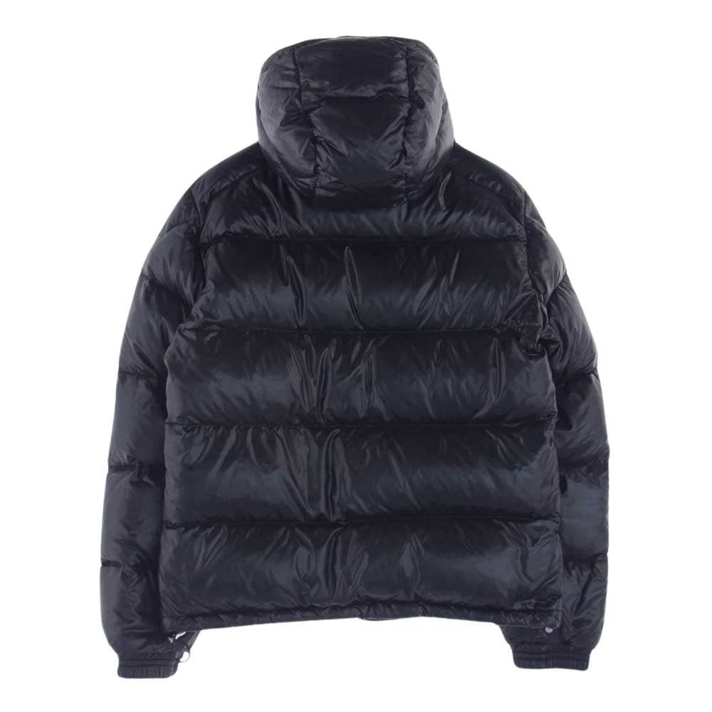 MONCLER モンクレール 国内正規品 スープリームスタグ K2 着脱式フード デカロゴワッペン ダウンジャケット ブラック系  0 【中古】