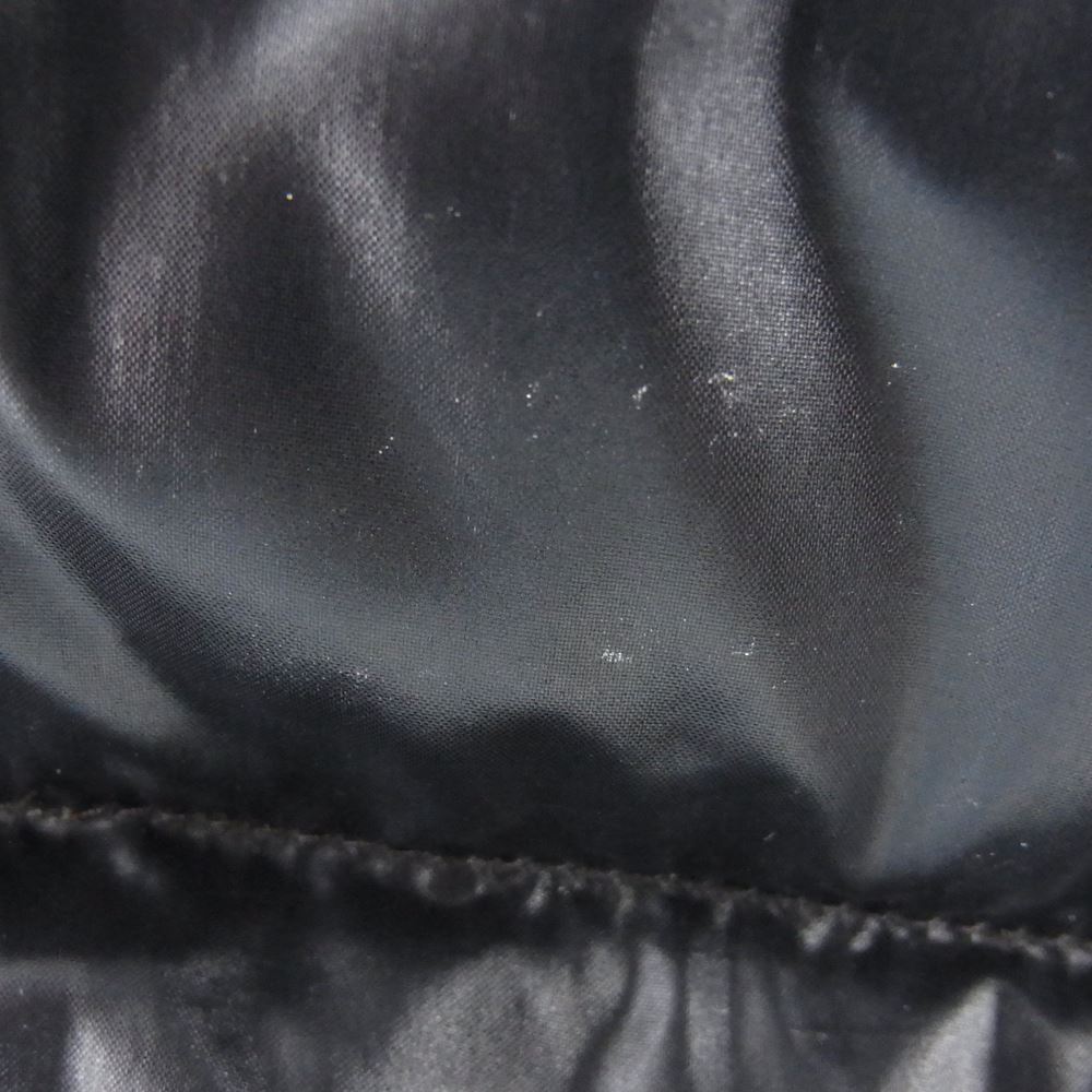 MONCLER モンクレール 国内正規品 スープリームスタグ K2 着脱式フード デカロゴワッペン ダウンジャケット ブラック系  0 【中古】