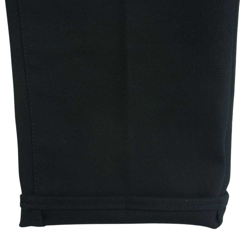 ONE GRAVITY ワングラビティ 23SS 31-234-07-020053 Tapered Track Pants モンスター ラバー ストレッチ トラック パンツ ジーンズ ブラック系 L【新古品】【未使用】【中古】