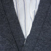 MAISON MARGIELA メゾンマルジェラ 22AW SI1HA0006 ④⑭ライン デストロイ加工 レイヤード Vネック カーディガン ダークグレー系 XL【新古品】【未使用】【中古】
