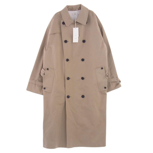 エイトン 7055359 WEST POINT OVERSIZED TRENCH COAT ウエストポイント オーバーサイズ トレンチコート ベージュ系 06【極上美品】【中古】