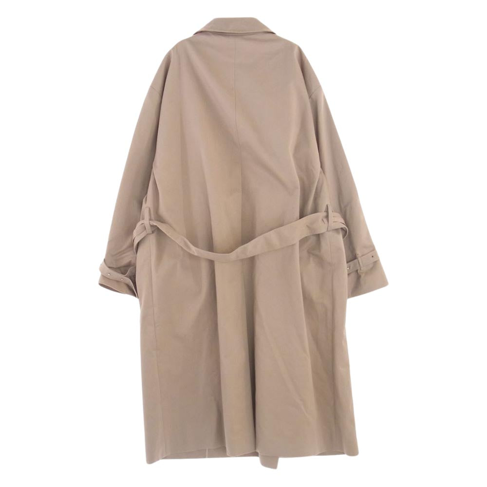 エイトン 7055359 WEST POINT OVERSIZED TRENCH COAT ウエストポイント オーバーサイズ トレンチコート ベージュ系 06【極上美品】【中古】