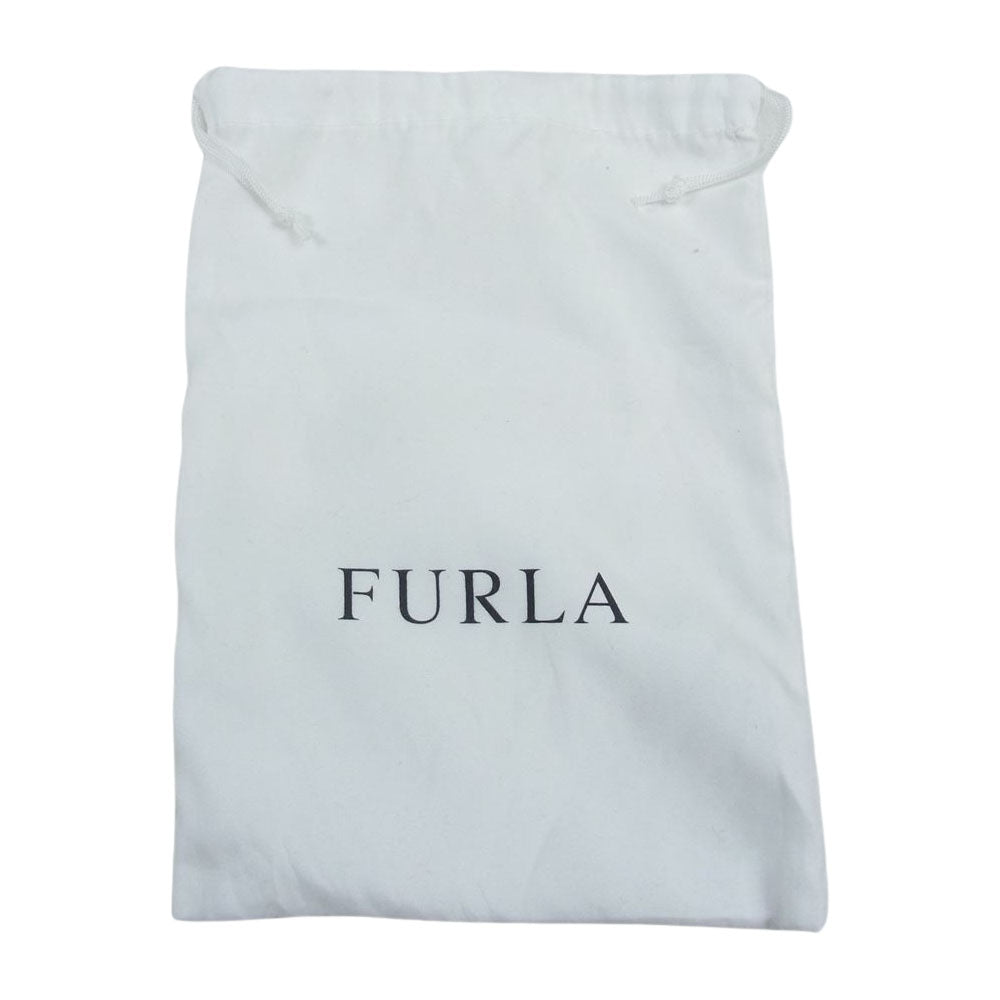 Furla フルラ メトロポリス用 カスタム レザー フラップ  ピンク系【中古】