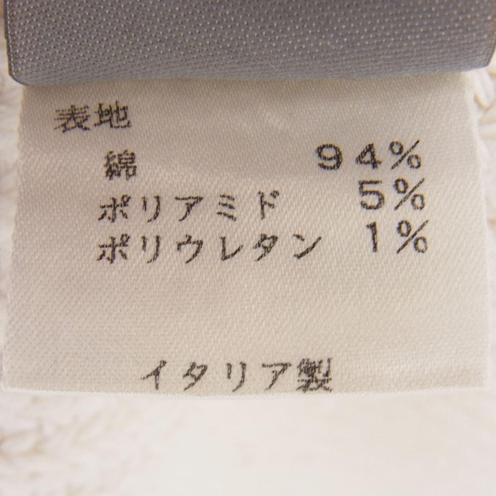 LOUIS VUITTON ルイ・ヴィトン 国内正規品 コットン クルーネック ニット ホワイト系 L【中古】