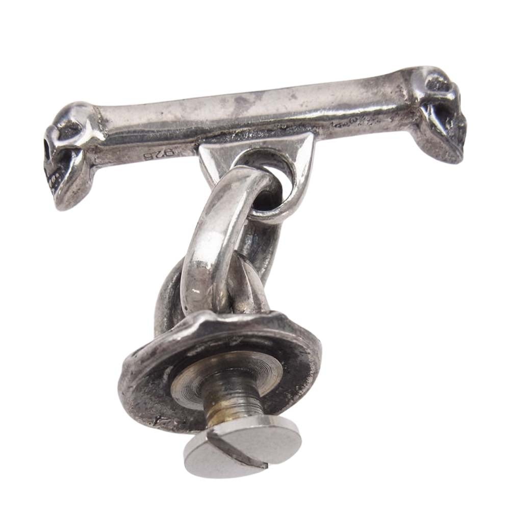 GABOR ガボール Skull T-bar スカル Tバー シルバー系【中古】