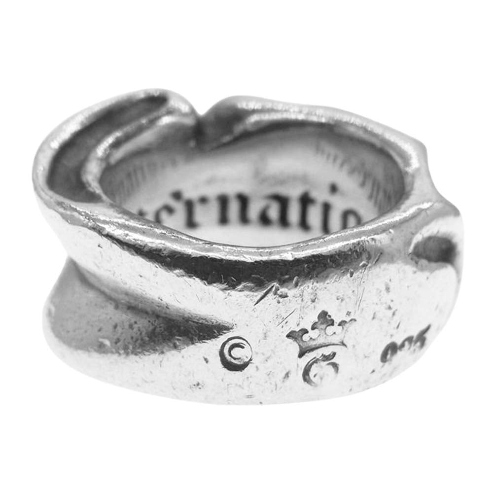 GABOR ガボール Gaboratory International スモール ゴシック スカル リング シルバー系【中古】