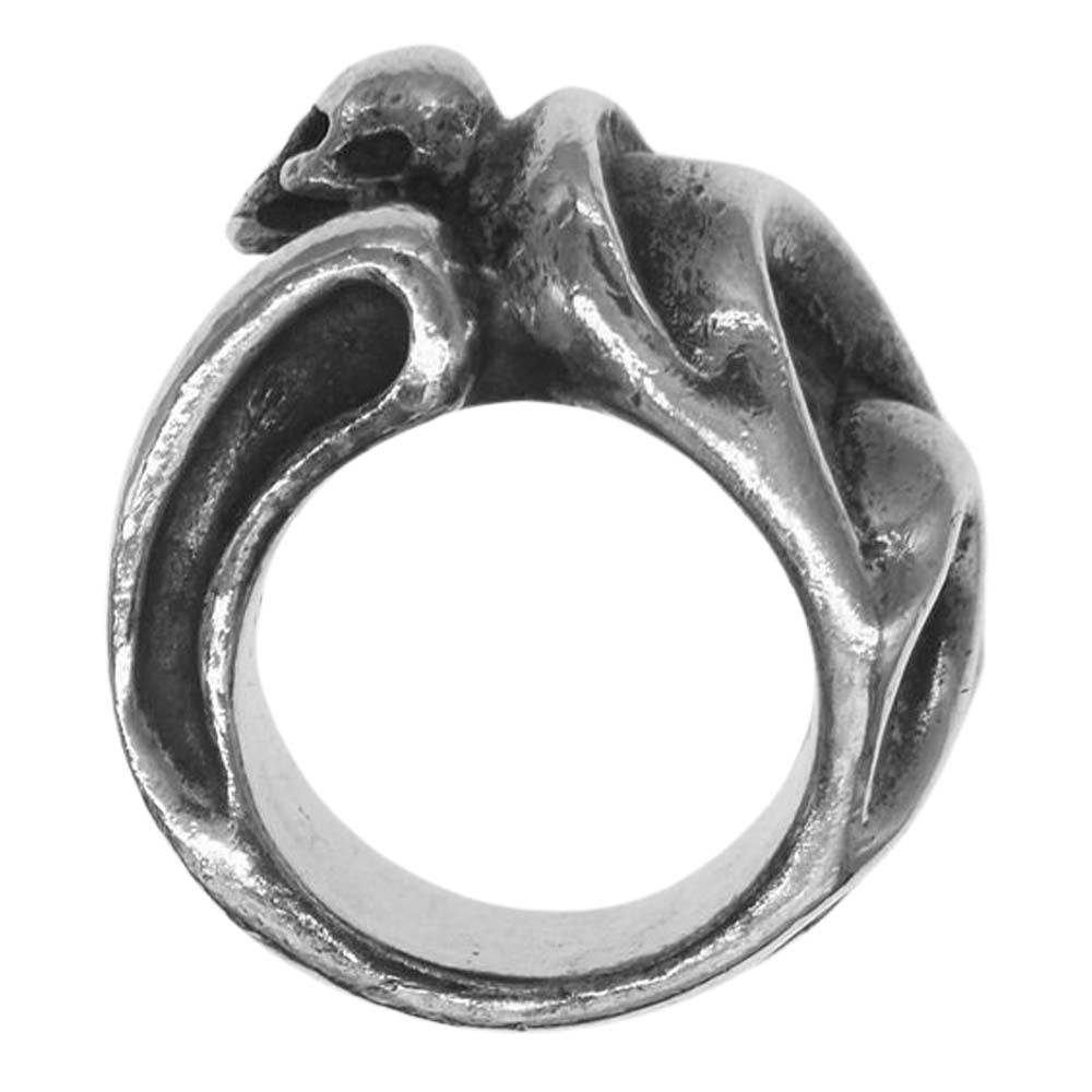 GABOR ガボール Gaboratory International スモール ゴシック スカル リング シルバー系【中古】