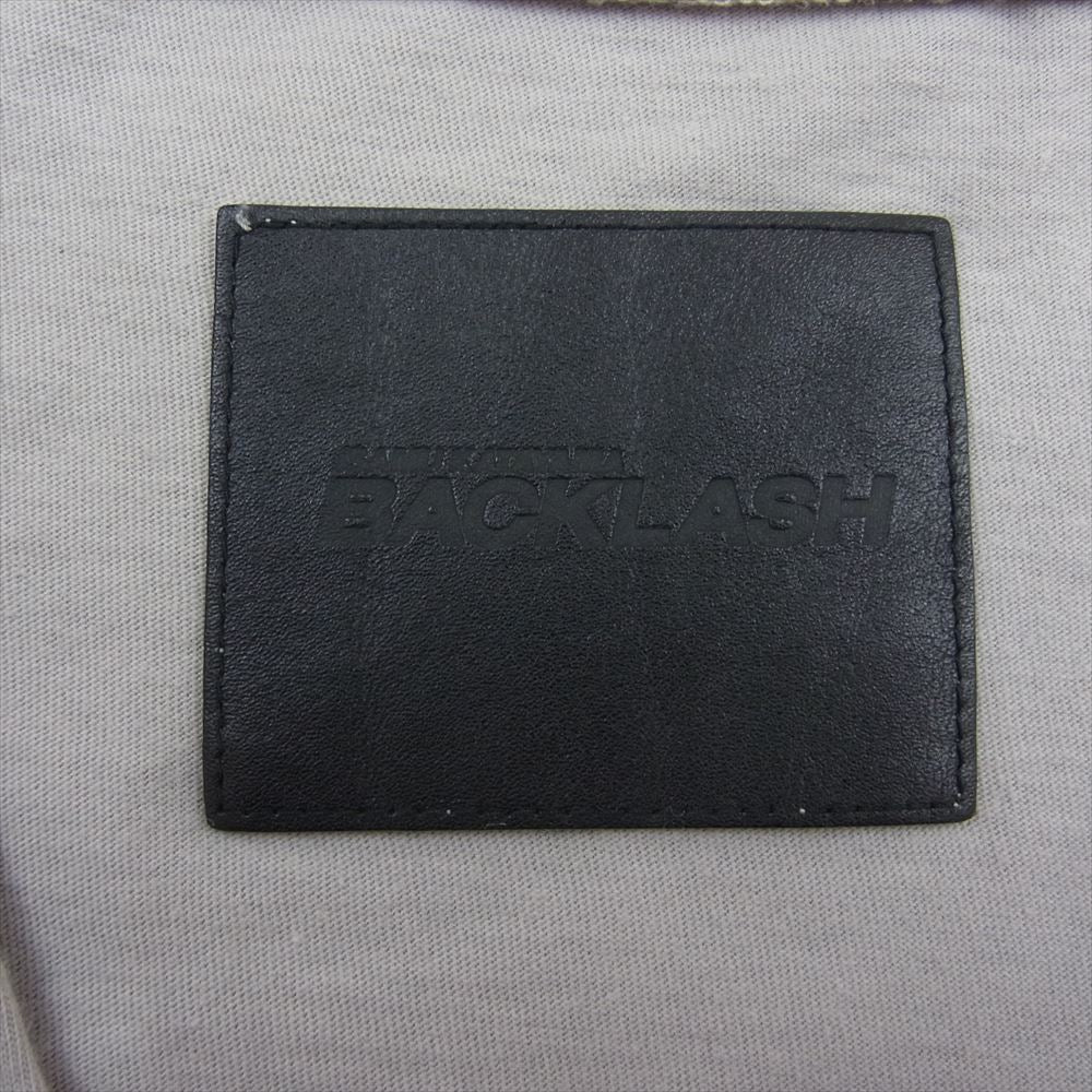 ISAMUKATAYAMA BACKLASH イサムカタヤマバックラッシュ スカル プリント カーディガン グレー系 M【中古】