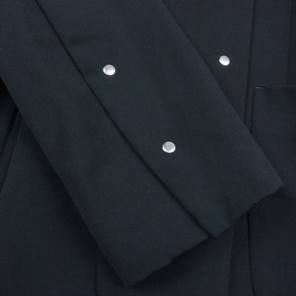 COMME des GARCONS HOMME PLUS コムデギャルソンオムプリュス 16AW PR-J038 甲冑期 平和の鎧 カシメスタッズ テーラード ジャケット ブラック系 XS【中古】